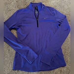Nike Royal Purple Quarter-Zip Top